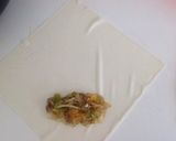 合挽き肉と野菜の春巻き作り方7写真