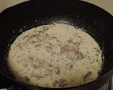 挽き肉とにんにくの超簡単♪クリームパスタ作り方3写真