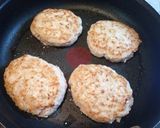 簡単つなぎ不要♡キノコの豆腐ハンバーグ作り方8写真
