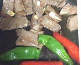 おいしい焼肉のタレで、お弁当作り方1写真