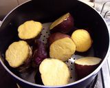 さつまいもの鉄板ケーキ作り方1写真