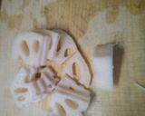 簡単！ 豚つくね 蓮根の 甘辛焼き☆作り方2写真