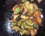 ゴーヤとナスのチリ味噌炒め作り方6写真