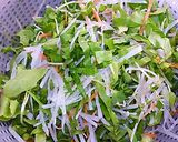 §ガーリック醤油☆豚しゃぶサラダ§作り方1写真