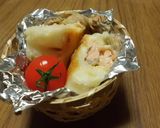 鮭のとろふわチーズポテト包み焼き作り方10写真