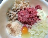シャキシャキ蓮根の煮込みハンバーグ♫作り方4写真