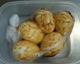 簡単だけど味付く卵♪作り方6写真