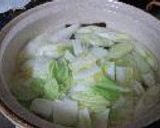 白子のうどんすき（特製おろしポン酢）作り方1写真