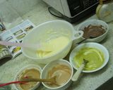 スプーンでマーブルパウンドケーキ作り方6写真