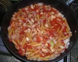 ペンネのトマト煮込み作り方3写真
