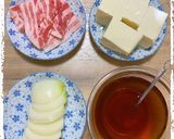 【めんつゆで】 ❀節約!肉豆腐❀作り方1写真