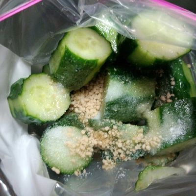 ごま油が香る＊即席きゅうり by ふみたママ 【クックパッド】 簡単