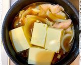 【めんつゆで】 ❀節約!肉豆腐❀作り方4写真