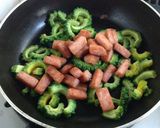 ゴーヤーのスパム炒め作り方9写真