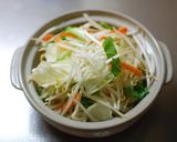 休日の☆五目野菜うどん味噌風味作り方1写真