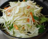 休日の☆五目野菜うどん味噌風味作り方5写真