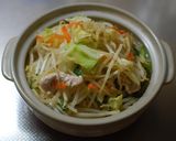 休日の☆五目野菜うどん味噌風味作り方9写真