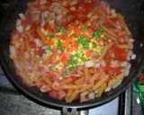 ペンネのトマト煮込み作り方6写真