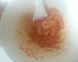 クッキングトマトソースのお粥（離乳食）作り方1写真