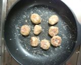 ふわふわ♪肉団子…お弁当にぴったりサイズ作り方6写真