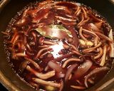 シャキシャキ蓮根の煮込みハンバーグ♫作り方9写真