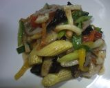 あっさり!! いかと彩り野菜の塩炒め作り方26写真