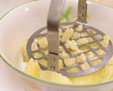 ポテト詰めピーマンのチーズ焼きお弁当に作り方2写真
