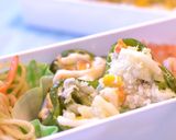 ポテト詰めピーマンのチーズ焼きお弁当に作り方9写真
