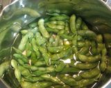 お鍋ひとつで！ガーリック枝豆作り方2写真