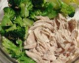 鶏むね肉とブロッコリーのさっぱりサラダ作り方2写真