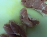 舞茸とインゲンが美味しいガーリック鶏マヨ作り方1写真