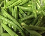 舞茸とインゲンが美味しいガーリック鶏マヨ作り方2写真