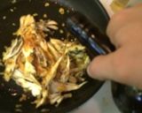 舞茸とインゲンが美味しいガーリック鶏マヨ作り方9写真