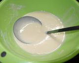 ハートのホットケーキ作り方1写真