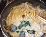 フライパンひとつ♪クリームパスタ作り方3写真