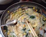 フライパンひとつ♪クリームパスタ作り方4写真
