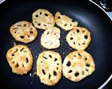 れんこんのカリッと焼き作り方15写真