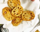 れんこんのカリッと焼き作り方16写真