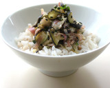 茗荷・穂紫蘇・長茄子で夏の名残野菜漬作り方8写真