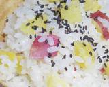 女のロマンだ！秋味絶品塩味さつまいもご飯作り方20写真