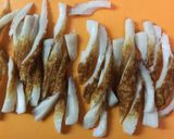 水菜と竹輪のサラダ作り方3写真