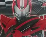 キャラ弁 仮面ライダードライブ タイプS作り方1写真