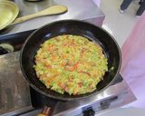 子どものおやつに★野菜たっぷりお好み焼き作り方6写真