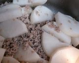 ♪大根のそぼろ煮♪作り方2写真