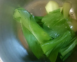 中華風＊鶏肉と秋野菜の炒めレタス包み作り方6写真