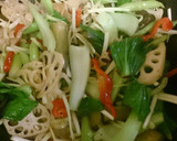 中華風＊鶏肉と秋野菜の炒めレタス包み作り方10写真