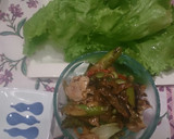 中華風＊鶏肉と秋野菜の炒めレタス包み作り方13写真