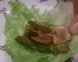 中華風＊鶏肉と秋野菜の炒めレタス包み作り方14写真