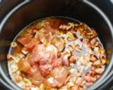 土鍋で炊飯☆落花生の炊込みご飯作り方3写真