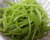 芋のつるの煮物作り方3写真